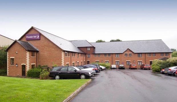 Exterior of Premier Inn Hotel Chorley North